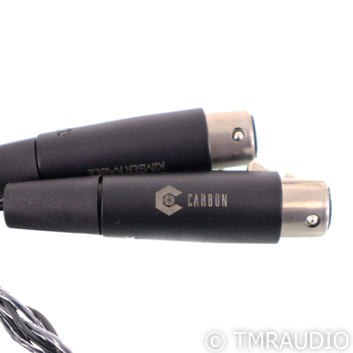 Kimber Kable Carbon XLR Cables; 4m Pair Balanced Interconnects