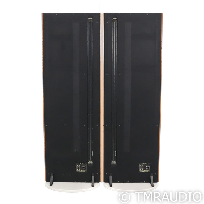 Magnepan MG-3.7 Planar Magnetic Floorstanding Speakers; Oak Pair w/ Off-White Fabric