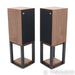 Wharfedale Linton 85th Anniversary Bookshelf Speakers; Walnut Pair w/ Stands