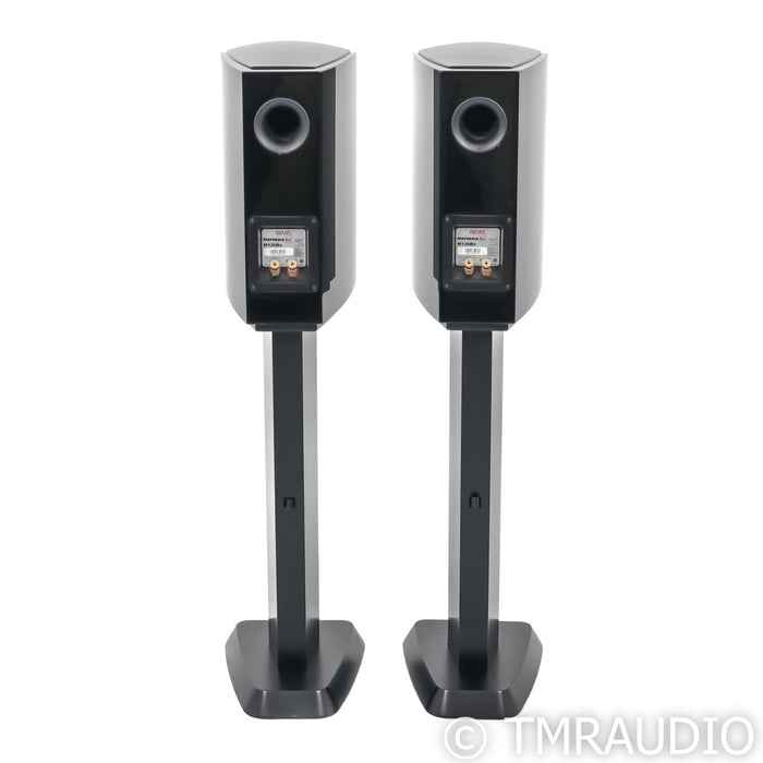 Revel Performa M126Be Bookshelf Speakers; Black Pair w/ Stands