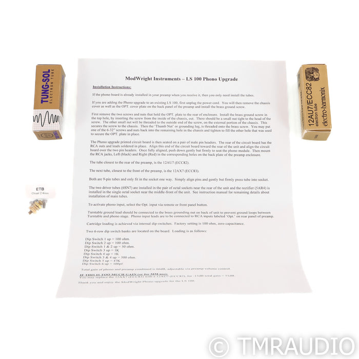 ModWright LS100 Phono Upgrade Module; LS-100 (Open Box)