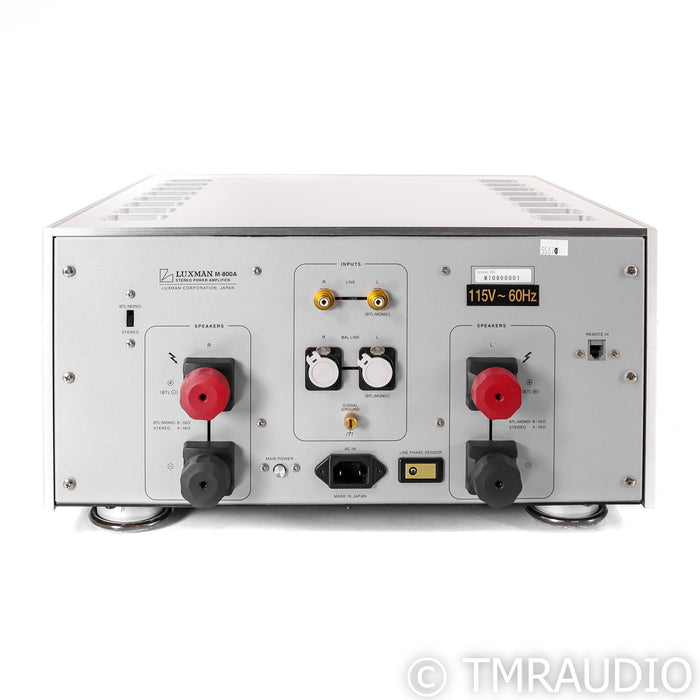 Luxman M800A Stereo / Mono Power Amplifier