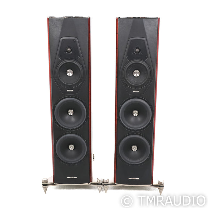 Sonus Faber Amati Futura Floorstanding Speakers; Red Violin Pair