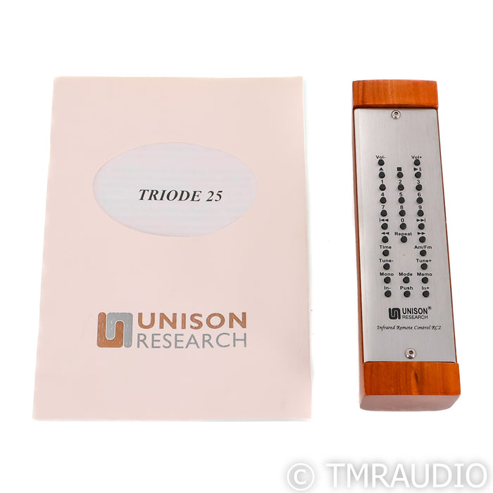 Unison Triode 25 Stereo Integrate Amplifier; USB