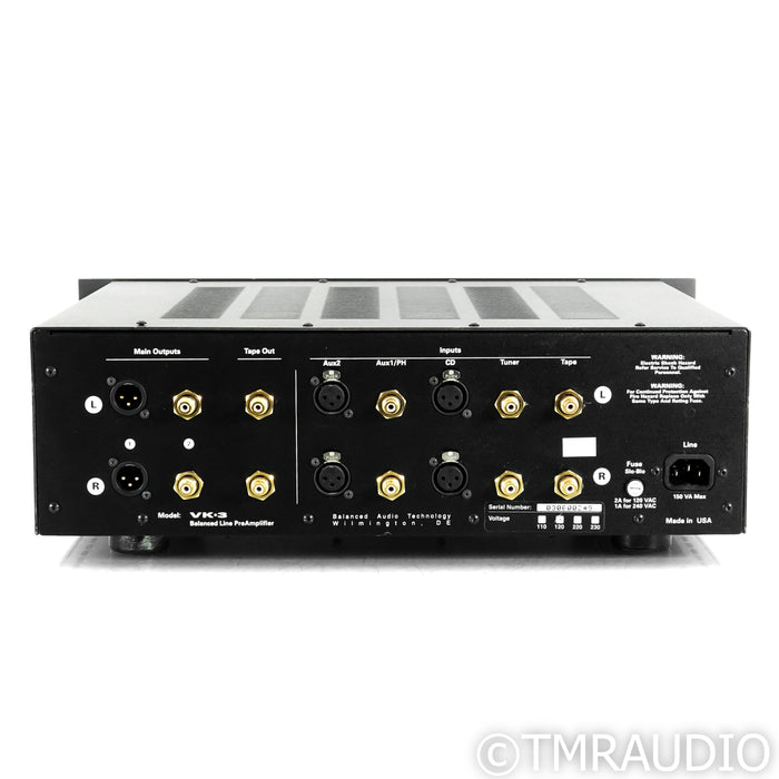 BAT VK-3i Stereo Tube Preamplifier (No Remote)