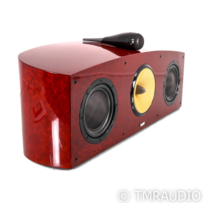 B&W Signature HTM Center Channel Speaker; Red Birdseye