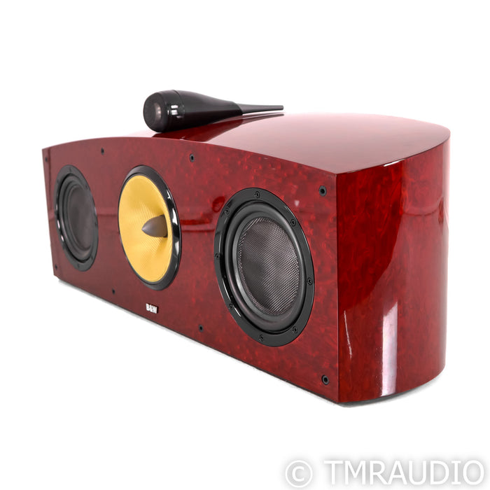 B&W Signature HTM Center Channel Speaker; Red Birdseye
