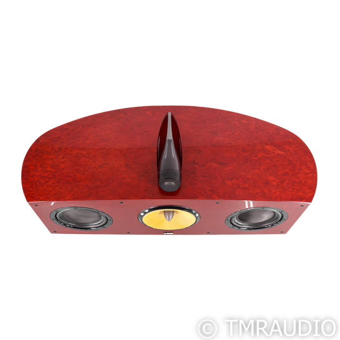 B&W Signature HTM Center Channel Speaker; Red Birdseye