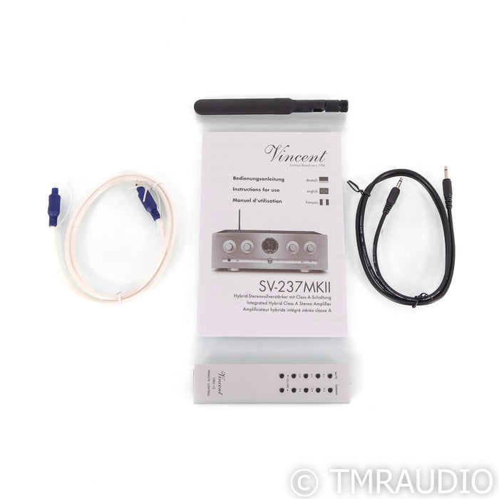 Vincent SV-237MkII Stereo Hybrid Integrated Amplifier; SV237 MkII; Bluetooth