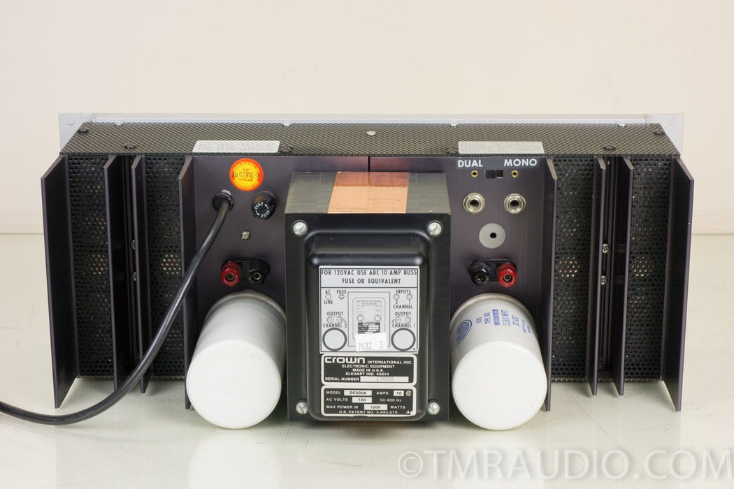 Crown DC300a Vintage Dual Mono Power Amplifier