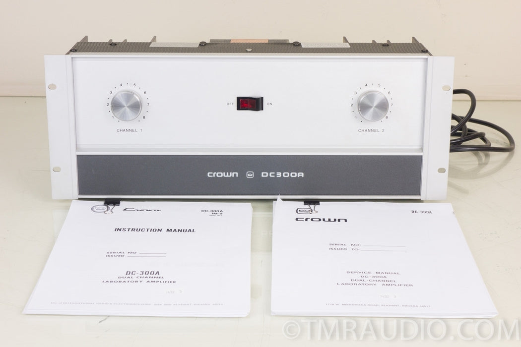 Crown DC300a Vintage Dual Mono Power Amplifier