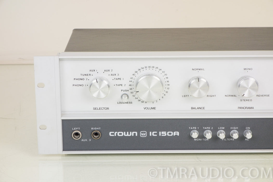 Crown IC150a Vintage Stereo Preamplifier / Preamp