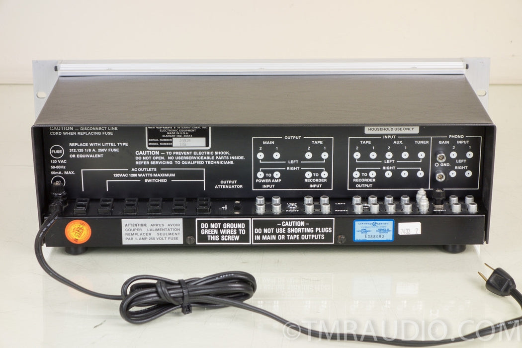 Crown IC150a Vintage Stereo Preamplifier / Preamp