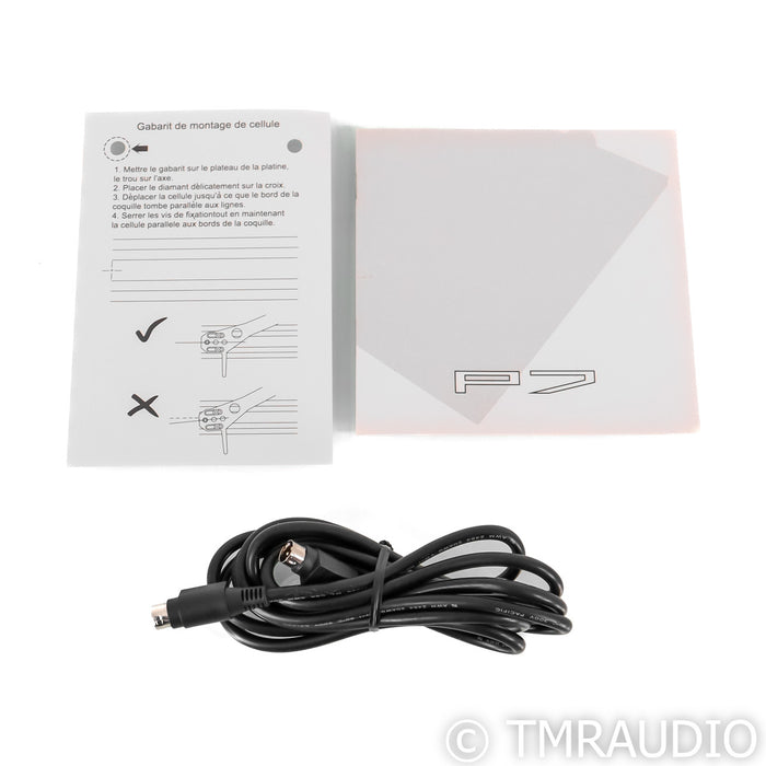 Rega Planar 7 Belt Drive Turntable; P7; Cherry (No Cartridge)