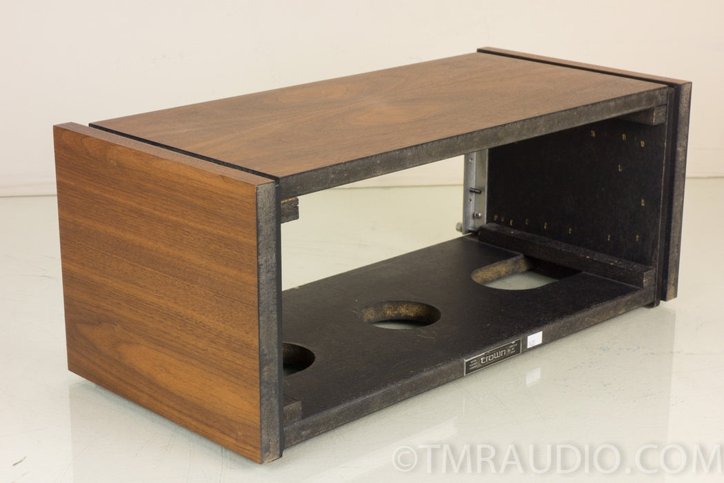Crown Oiled Walnut Amplifier Cabinet for DC300a and others