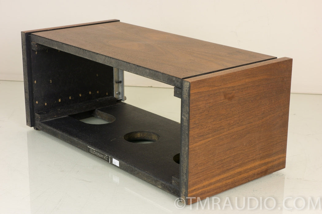 Crown Oiled Walnut Amplifier Cabinet for DC300a and others