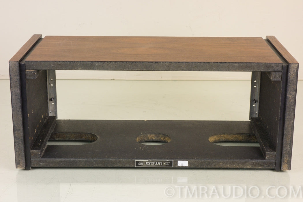 Crown Oiled Walnut Amplifier Cabinet for DC300a and others