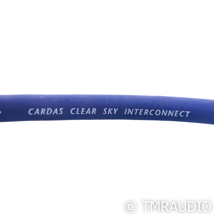 Cardas Clear Sky RCA Cables; 0.5m Pair Interconnects