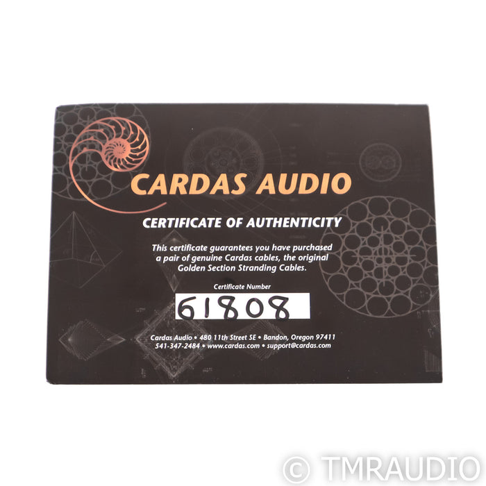 Cardas Clear Sky RCA Cables; 0.5m Pair Interconnects