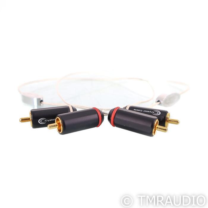 Crystal Cable CrystalConnect Piccolo RCA Cables; 0.5m Pair Interconnects
