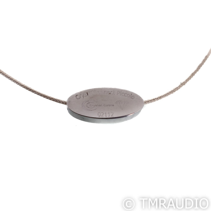 Crystal Cable CrystalConnect Piccolo RCA Cables; 0.5m Pair Interconnects