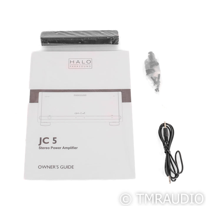 Parasound Halo JC 5 Stereo / Mono Power Amplifier; JC5