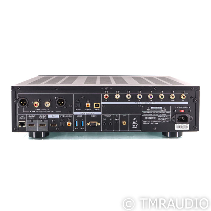 Oppo UDP-205 Universal 4K UHD Blu-Ray Player; UDP203; HDR (No Remote)