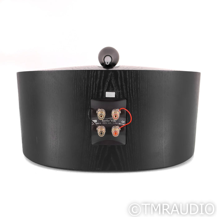 B&W Nautilus HTM2 Center Channel Speaker; Black Ash
