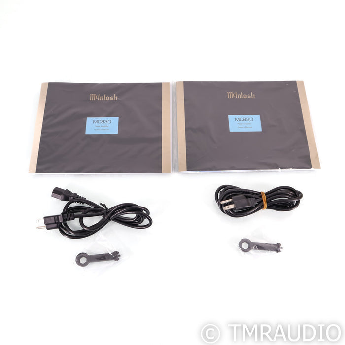 McIntosh MC830 Mono Power Amplifier; Pair Monoblocks