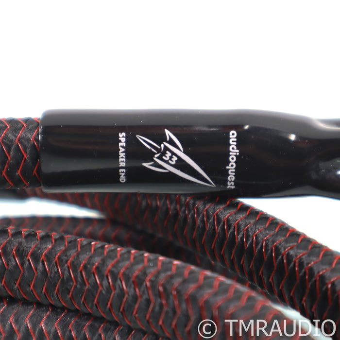 AudioQuest Rocket 33 Bi-Wire Speaker Cables; 8ft Pair