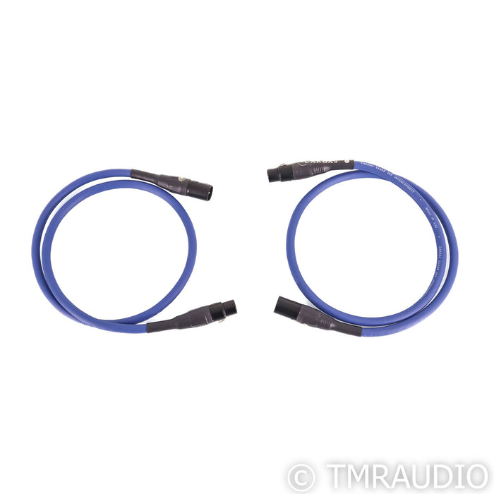 Cardas Clear Sky XLR Cables; 1m Pair Balanced Interconnects