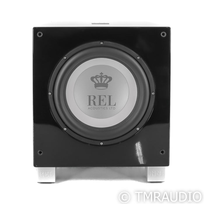 REL T/9i 10" Powered Subwoofer; Piano Black (No Grill)