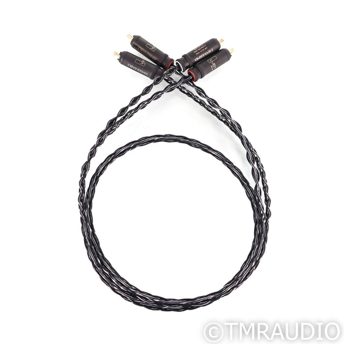Kimber Kable Carbon Stereo RCA Cable; 1m Pair Interconnects
