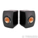 KEF LS50 Bookshelf Speakers; Black Pair