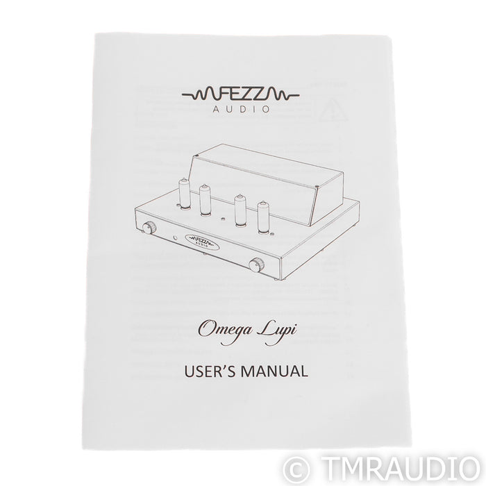Fezz Audio Omega Lupi Stereo Tube Headphone Amplifier
