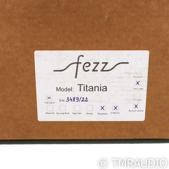 Fezz Audio Titania Stereo Tube Integrated Amplifier; Republika (Unused)