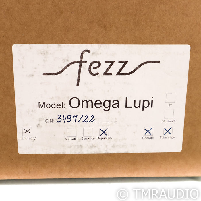 Fezz Audio Omega Lupi Stereo Hybrid Headphone Amplifier; Republika; Bluetooth (Unused)