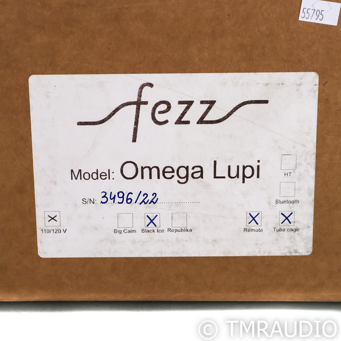 Fezz Audio Omega Lupi Stereo Tube Headphone Amplifier; Black Ice (Unused w/ warranty)