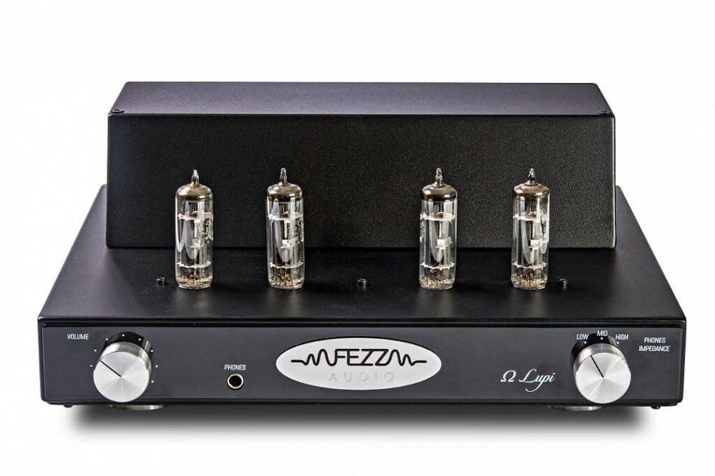 Fezz Audio Omega Lupi Stereo Tube Headphone Amplifier; Black Ice (Unused w/ warranty)