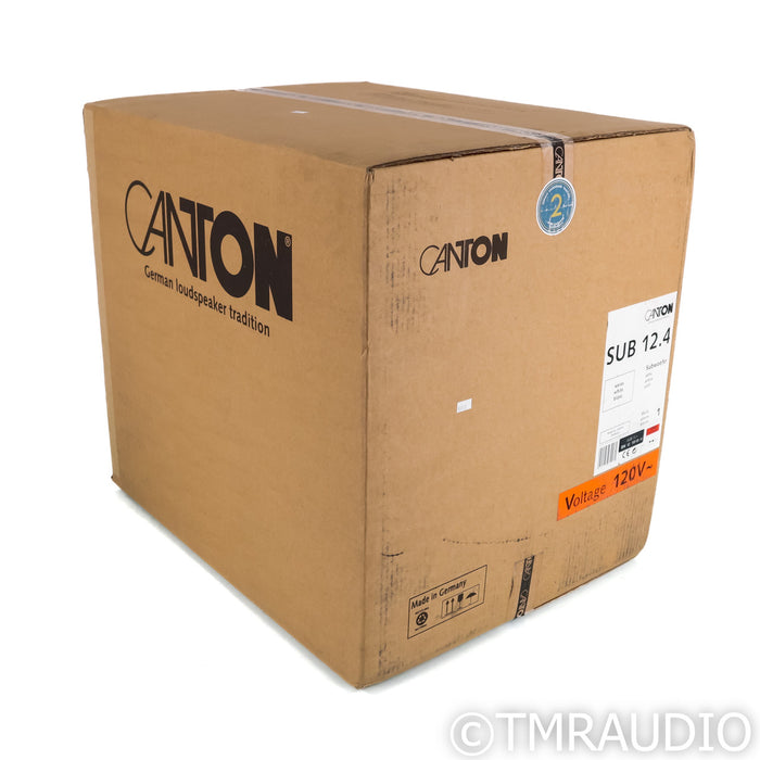 Canton SUB 12.4 12" Powered Subwoofer; White (Unused w/ warranty)
