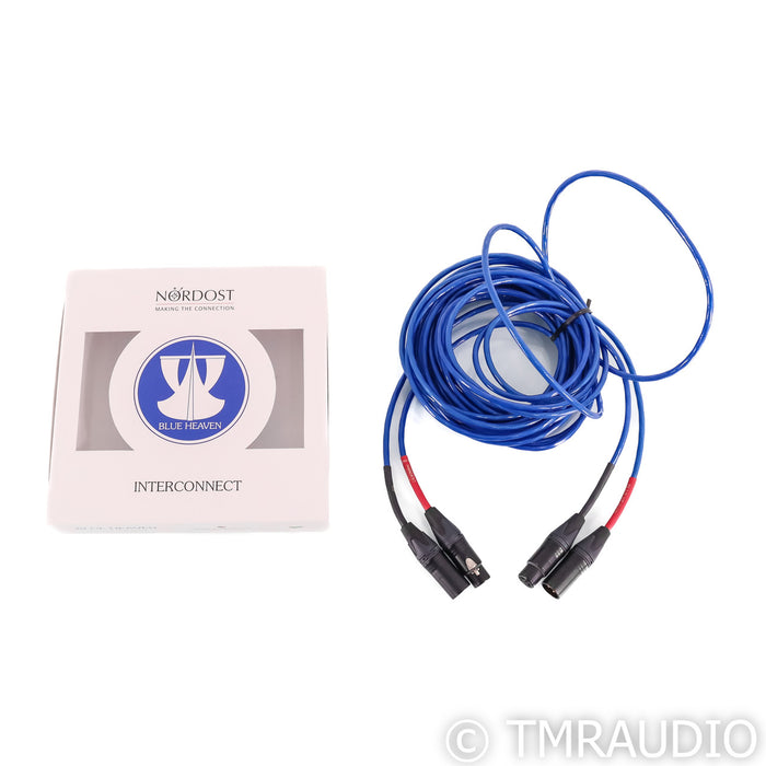Nordost Leif Blue Heaven XLR Cables; 6m Pair Balanced Interconnects