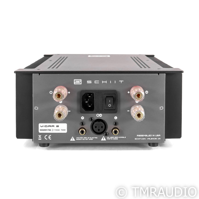 Schiit Audio Vidar 2 Stereo Power Amplifier; Black