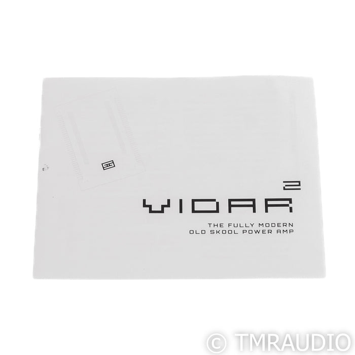 Schiit Audio Vidar 2 Stereo Power Amplifier; Black