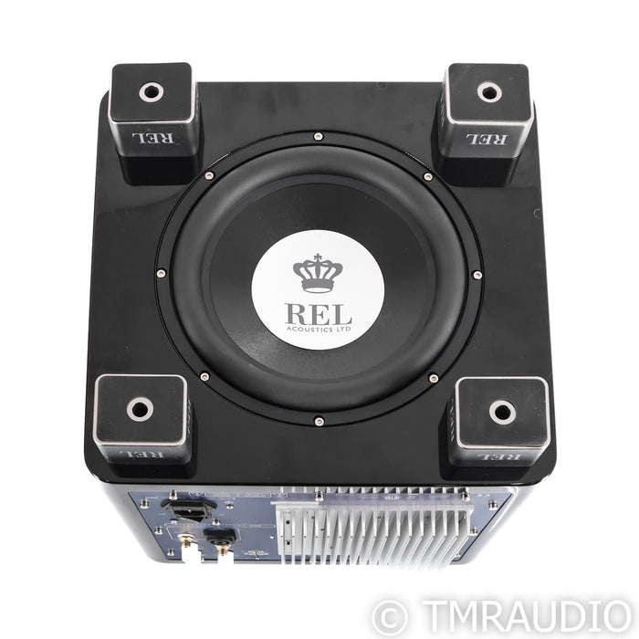 REL Acoustics T/7x 8" Powered Subwoofer; Black