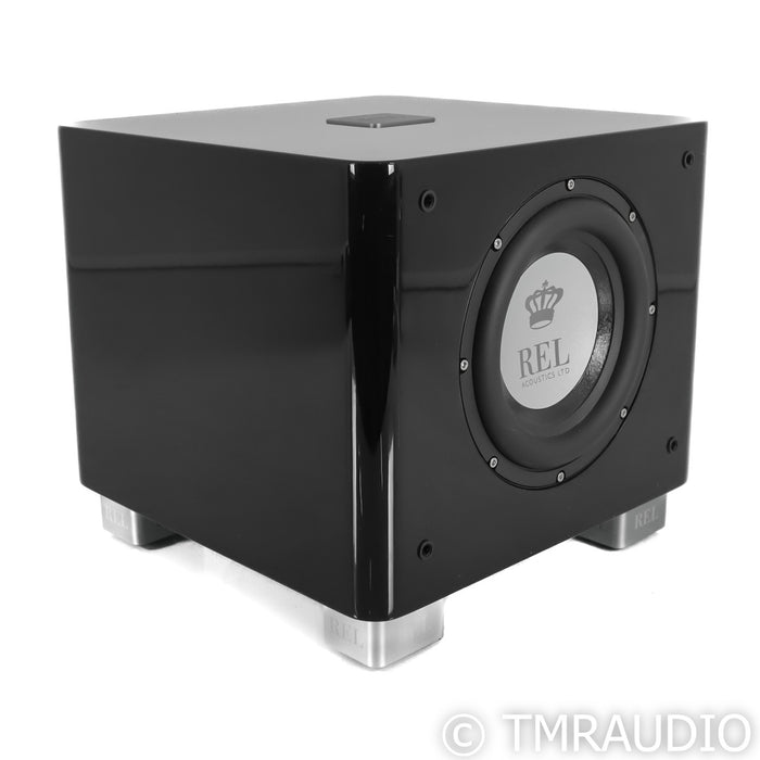REL Acoustics T/7x 8" Powered Subwoofer; Black