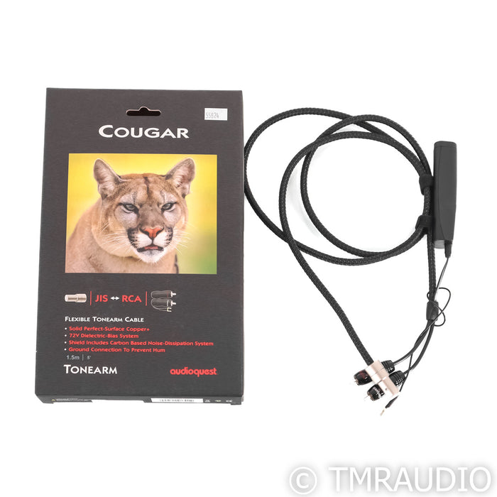 AudioQuest Cougar Tonearm Cable; 1.5m RCA to JIS; 72v DBS