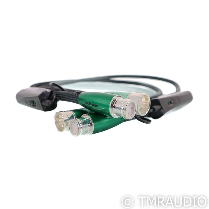 AudioQuest Earth XLR Cables; 1m Pair Balanced Interconnect