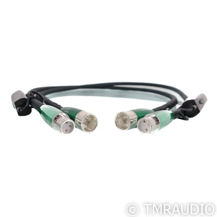AudioQuest Earth XLR Cables; 1m Pair Balanced Interconnect