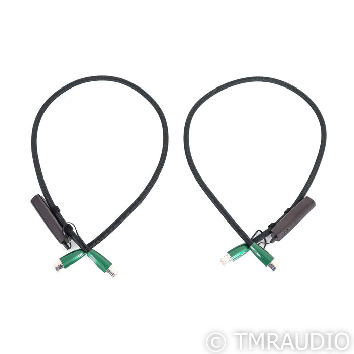 AudioQuest Earth XLR Cables; 1m Pair Balanced Interconnect