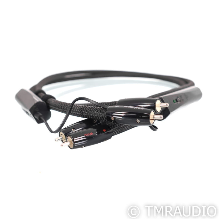 AudioQuest Wind RCA Cables; 1m Pair Interconnects; 72v DBS